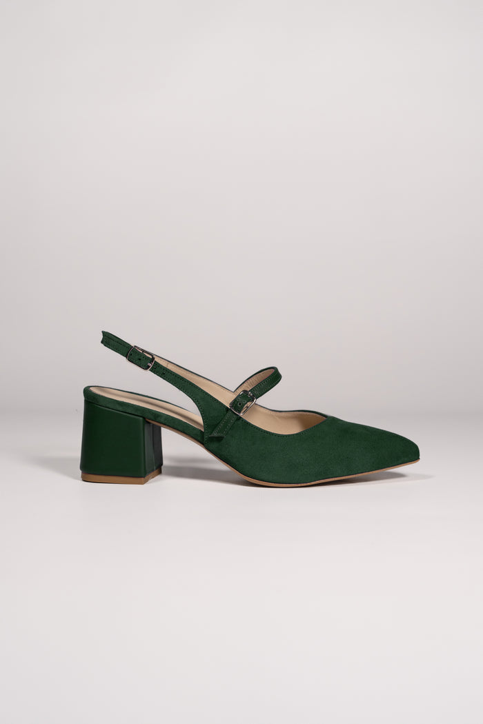 Ellen K. - Slingback Verde Bosco